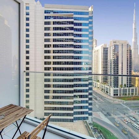 Marquise Square Tower, Business Bay - Bright Studio Dubaï Extérieur photo