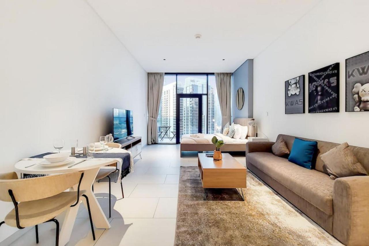 Marquise Square Tower, Business Bay - Bright Studio Dubaï Extérieur photo