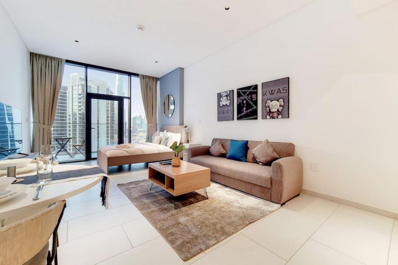 Marquise Square Tower, Business Bay - Bright Studio Dubaï Extérieur photo