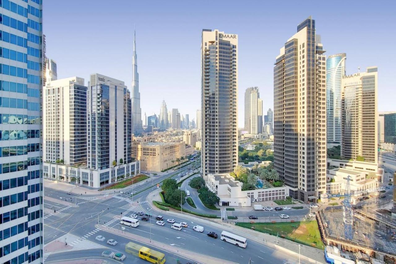 Marquise Square Tower, Business Bay - Bright Studio Dubaï Extérieur photo